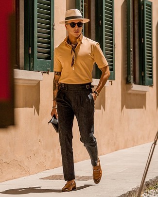 Hellbeige Wollhut kombinieren – 409 Herren Outfits