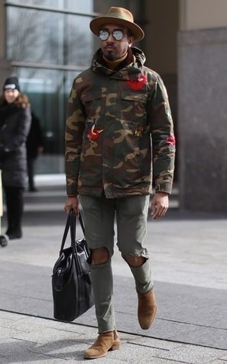Hellbeige Wollhut kombinieren – 9 Winter Herren Outfits