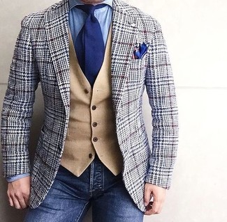 Hellbeige Wollweste kombinieren – 34 Herren Outfits