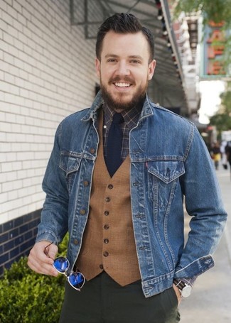 Hellbeige Wollweste kombinieren – 34 Herren Outfits