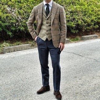Hellbeige Wollweste kombinieren – 34 Herren Outfits