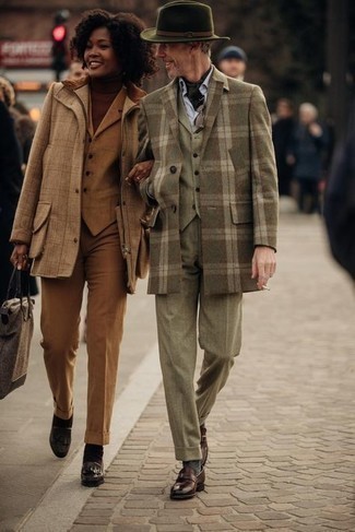 Hellbeige Wollweste kombinieren – 34 Herren Outfits
