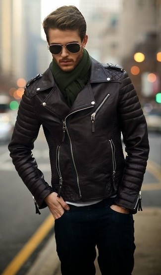 Bikerjacke kombinieren – 1538+ Herren Outfits
