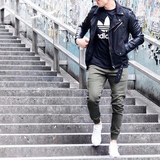 Bikerjacke kombinieren – 1538+ Herren Outfits