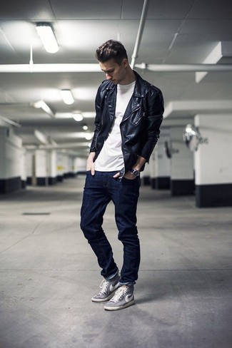 Bikerjacke kombinieren – 1538+ Herren Outfits