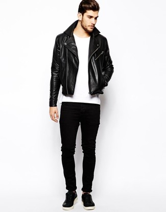Bikerjacke kombinieren – 1538+ Herren Outfits