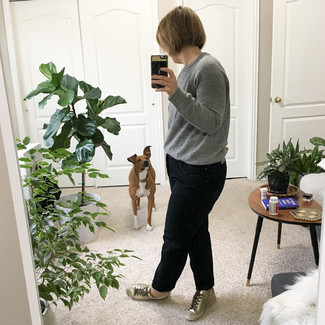 Schwarze Boyfriend Jeans kombinieren – 23 Damen Outfits