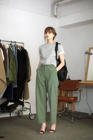 Schwarzen Segeltuch Rucksack kombinieren – 22 Damen Outfits