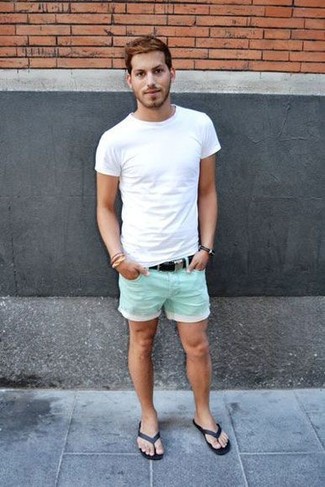 Schwarzen Segeltuchgürtel kombinieren – 245 Herren Outfits
