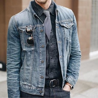 Schwarzen Segeltuchgürtel kombinieren – 245 Herren Outfits