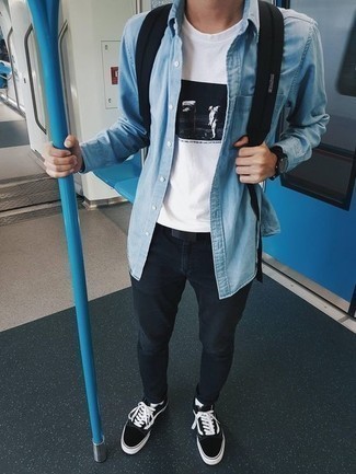 Schwarzen Segeltuchgürtel kombinieren – 245 Herren Outfits