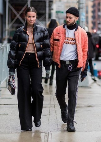 Schwarzen Segeltuchgürtel kombinieren – 22 Herren Outfits kühl Wetter