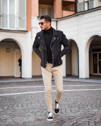 Schwarzen Segeltuchgürtel kombinieren – 22 Herren Outfits kühl Wetter