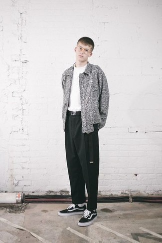 Schwarzen Segeltuchgürtel kombinieren – 22 Herren Outfits kühl Wetter