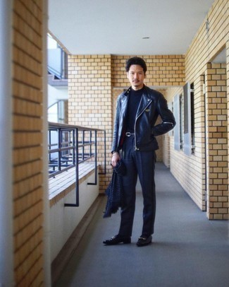 Schwarzen Segeltuchgürtel kombinieren – 22 Herren Outfits kühl Wetter