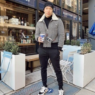Welche Bomberjacken mit schwarzer Cargohose zu tragen – 25 Herren Outfits