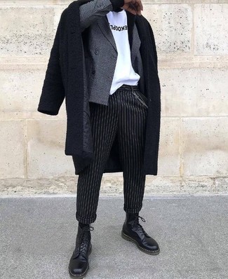 Welche Anzughosen mit schwarzer Freizeitstiefel zu tragen – 55 Herren Outfits