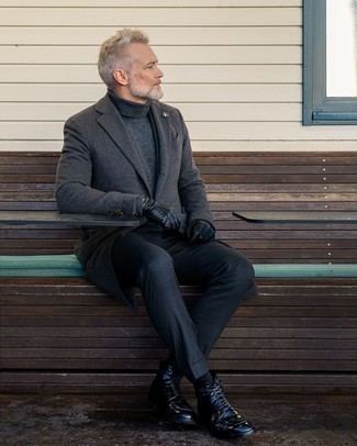 Welche Anzughosen mit schwarzer Freizeitstiefel zu tragen – 55 Herren Outfits