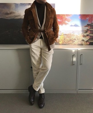 30 Jährige: Welche Anzughosen mit schwarzer Freizeitstiefel zu tragen – 28 Herren Outfits