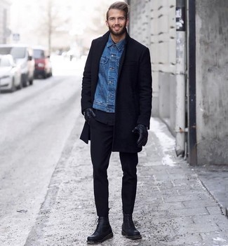 Welche Mäntel mit schwarzer Chinohose zu tragen – 687+ Herren Outfits