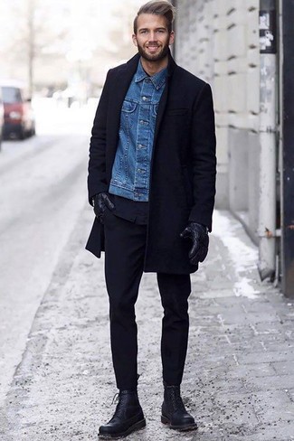 Welche Mäntel mit schwarzer Chinohose zu tragen – 687+ Herren Outfits