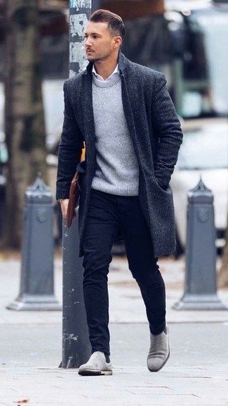 Welche Mäntel mit schwarzer Chinohose zu tragen – 687+ Herren Outfits