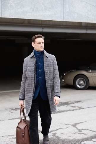 Schwarze Cord Chinohose kombinieren – 64 Herren Outfits