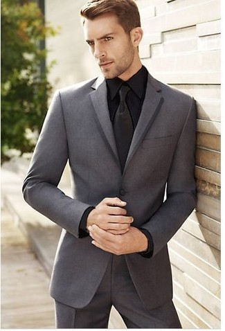 Schwarzes Businesshemd kombinieren – 354 Herren Outfits