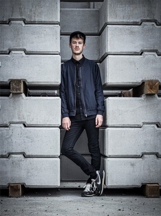 Schwarzes Businesshemd kombinieren – 354 Herren Outfits