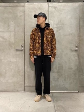 Schwarze Leder Baseballkappe kombinieren – 18 Herren Outfits