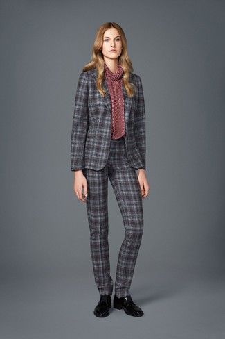 Schwarze Oxford Schuhe kombinieren – 148 Damen Outfits