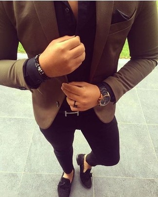 Schwarzes Einstecktuch kombinieren – 580+ Herren Outfits