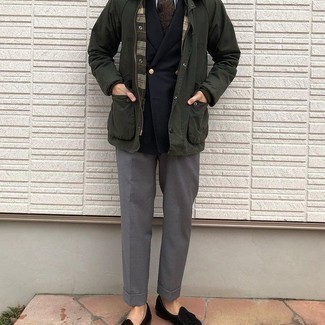 Schwarze Wildleder Slipper kombinieren – 793+ Herren Outfits