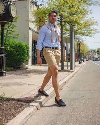 20 Jährige: Schwarze Wildleder Slipper kombinieren – 40 Sommer Herren Outfits