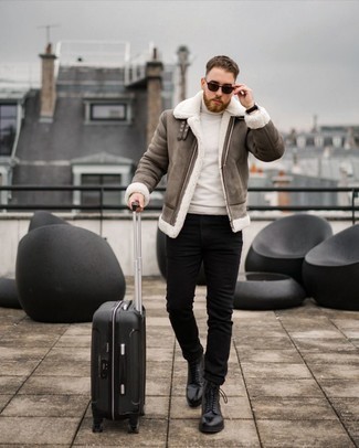 Schwarzen Koffer kombinieren – 82 Herren Outfits
