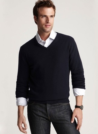 Schwarzen Pullover kombinieren: Outfit-Ideen für Herren