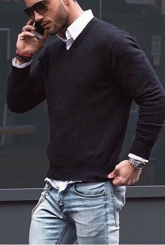 Schwarzen Pullover kombinieren: Outfit-Ideen für Herren
