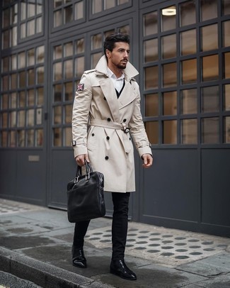 Schwarzen Pullunder kombinieren – 28 Herren Outfits kühl Wetter