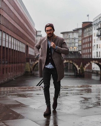 Schwarzen Pullunder kombinieren – 117 Herren Outfits