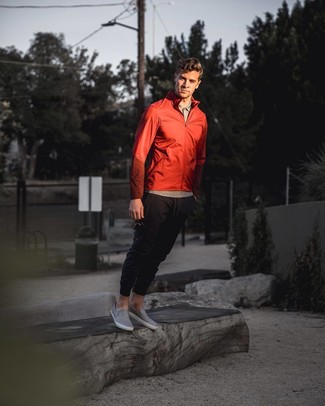 Welche Windjacken mit schwarzer Jogginghose zu tragen – 22 Herren Outfits
