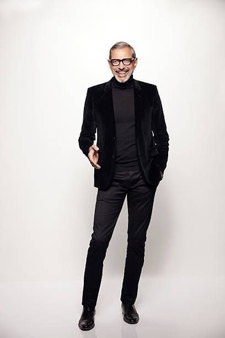 Welche Chelsea Boots mit schwarzen Rollkragenpullovers zu tragen – 507+ Herren Outfits