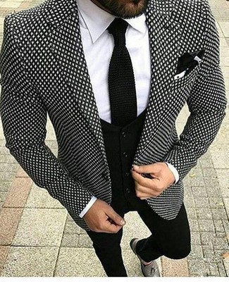 Welche Businesshemden mit schwarzer Weste zu tragen – 115 Herren Outfits