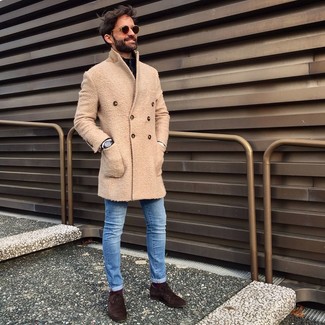 Schwarzen Pullover mit einem Reißverschluss am Kragen kombinieren – 51 Herren Outfits