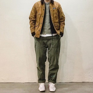 Schwarzen Pullover mit einem Reißverschluß kombinieren – 86 Herren Outfits