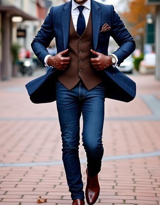 Wie Sakko mit enger Jeans zu kombinieren – 283 Smart-Casual Herren Outfits