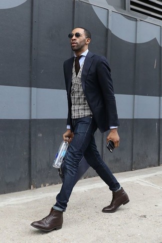 Wie Sakko mit enger Jeans zu kombinieren – 27 Smart-Casual Herren Outfits kühl Wetter
