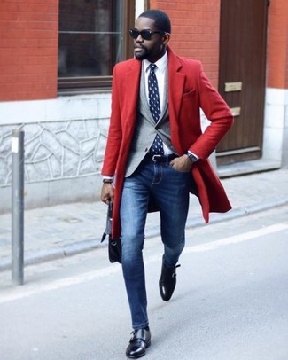 Wie Sakko mit enger Jeans zu kombinieren – 27 Smart-Casual Herren Outfits kühl Wetter