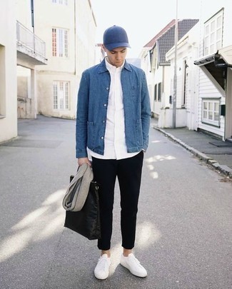 Blaue Baseballkappe kombinieren: Looks für Herren