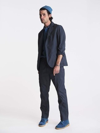 Blaue Mütze kombinieren – 427 Smart-Casual Herren Outfits
