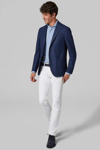 Blaue Stiefel kombinieren – 254 Herren Outfits